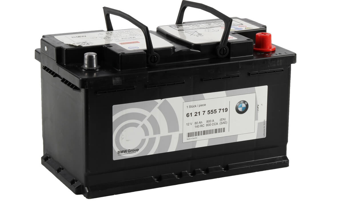 باتری اورجینال BMW ظرفیت 80 آمپر ساعت